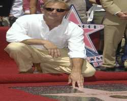 Costner received a star on the Hollywood Walk of Fame in the year 2003.
